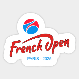 French Open 2025 Sticker